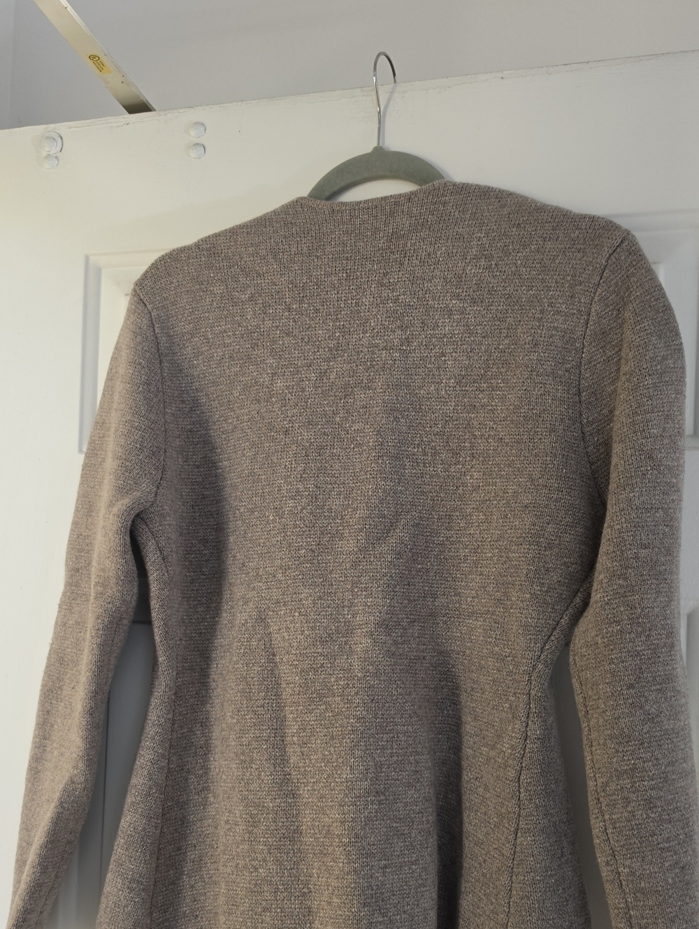 Zara Peplum Wool Knit Blazer - Picture 7 of 11